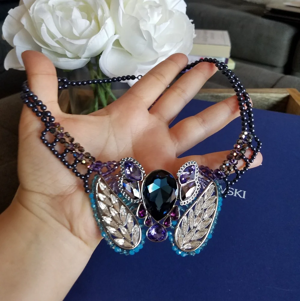 AUTHENTIC Swarovski Parade Large Statement Necklace NWT